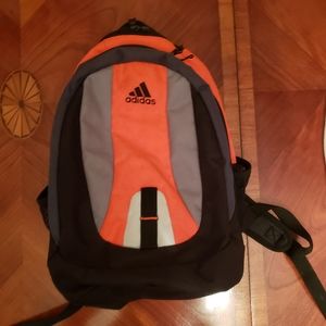 Orange Adidas Backpack